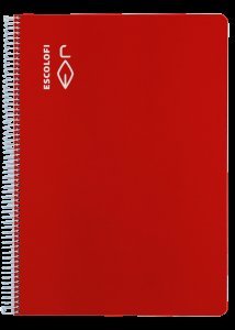 Bloc Espiral A4 Liso 50H 90g | Escolofi | Cartón | Formato A4 | Pack 5 Unidades