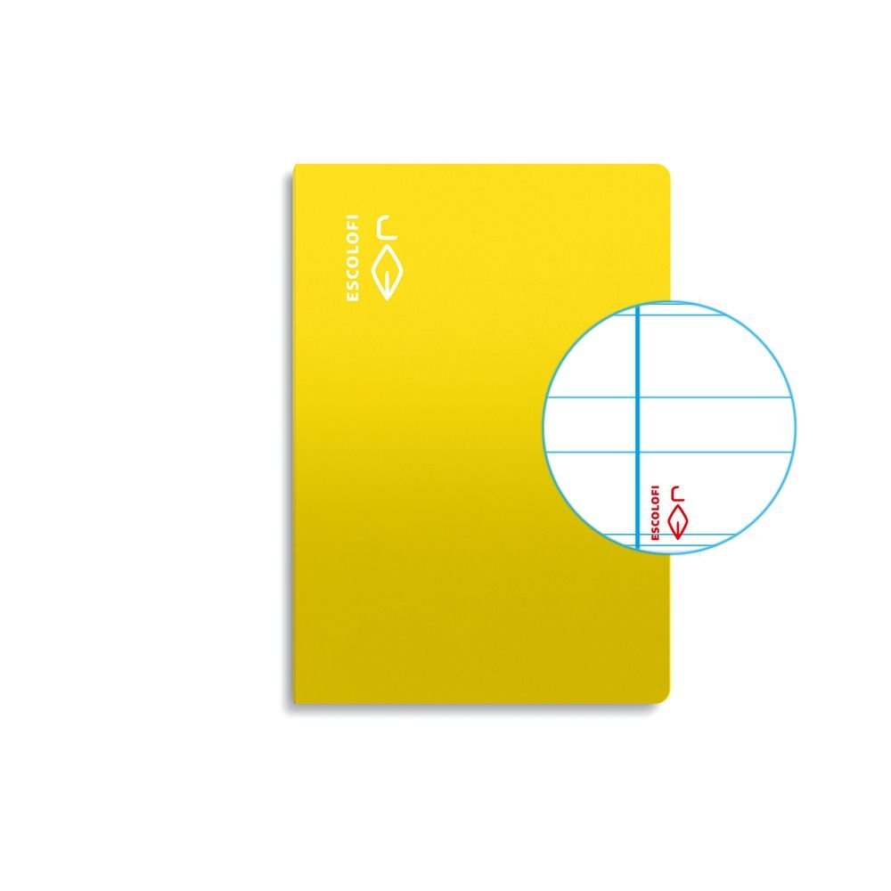 Libreta Cuarto 50H 70G Montessori Pauta 3,5 Verde EscoloFi Imagen principal del producto