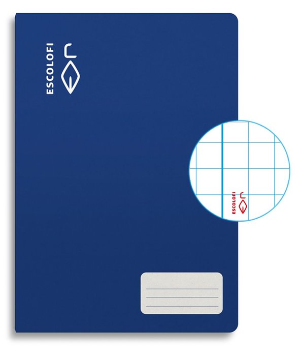 Bloc Espiral A4 Liso 90g | Escolofi | Cartón | Formato A4 | Pack 10 Unidades