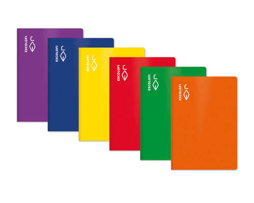 Bloc Espiral A4 Liso 50H 90g | Escolofi | Cartón | Formato A4 | Pack 10 Unidades