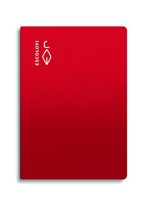 Libreta folio 50 hojas 70 g horizontal margen rojo