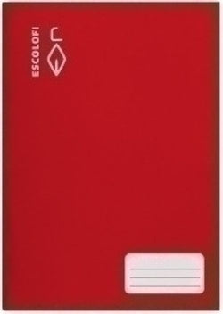Libretas A4 Pauta Montessori Rojo ESCOLOFI Pack 10 Imagen principal del producto