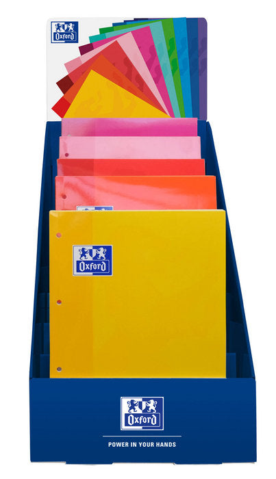 Exp 25 recambio color1 a4 80h 4 taladros 90g. Cuadricula 5x5 colores cálidos Oxford Cuadernos Imagen principal del producto