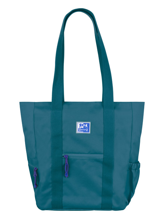 Bolso tote bag Aqua Oxford Diseño