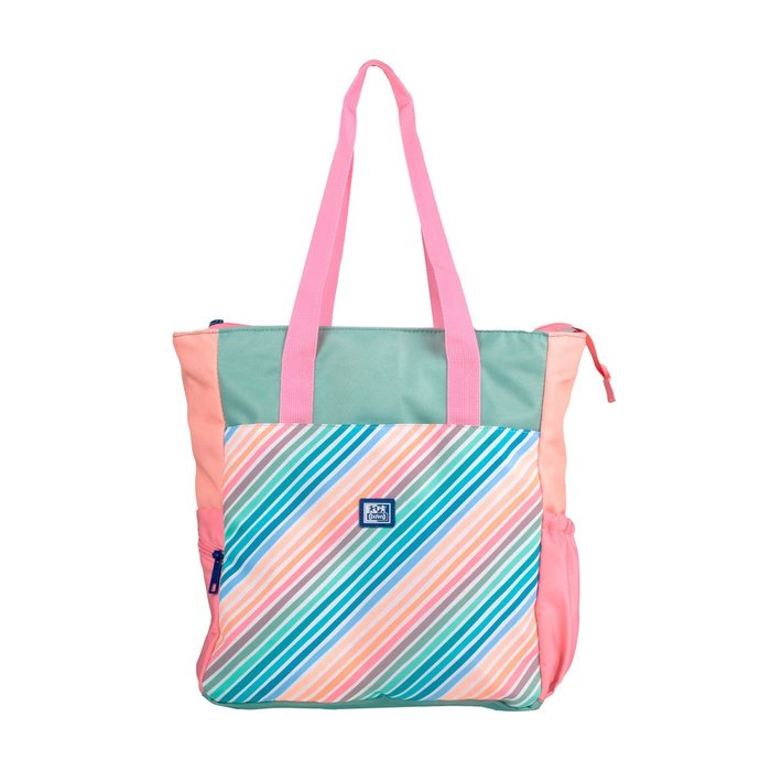 BOLSO TOTE BAG CONVERTIBLE COLOR BLOCK | OXFORD | 1 UNIDAD | 8427291053027