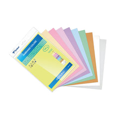 ✅ CARTULINA FABRIANO A4 185GR COLORES SURTIDOS PASTEL 10 HOJAS