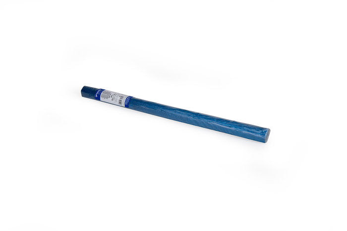 Rollo continuo papel crespon aluminio azul fuerte SADIPAL 50x150cm