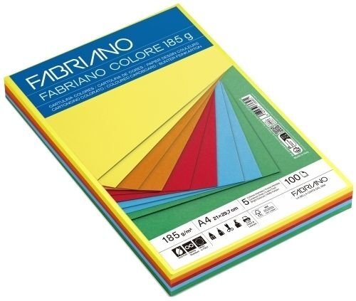 Cartulina A4 Colores Intensos 185 g SADIPAL Pack 20 hojas Imagen principal del producto