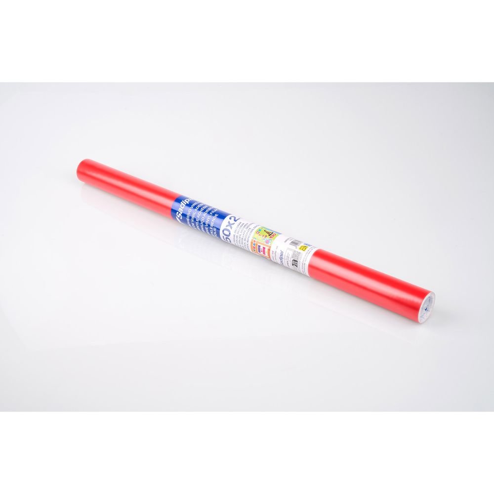 Film Adhesivo Color Vinilo 70 Micras Rojo SADIPAL 0,50 x 2 m Mate Imagen principal del producto
