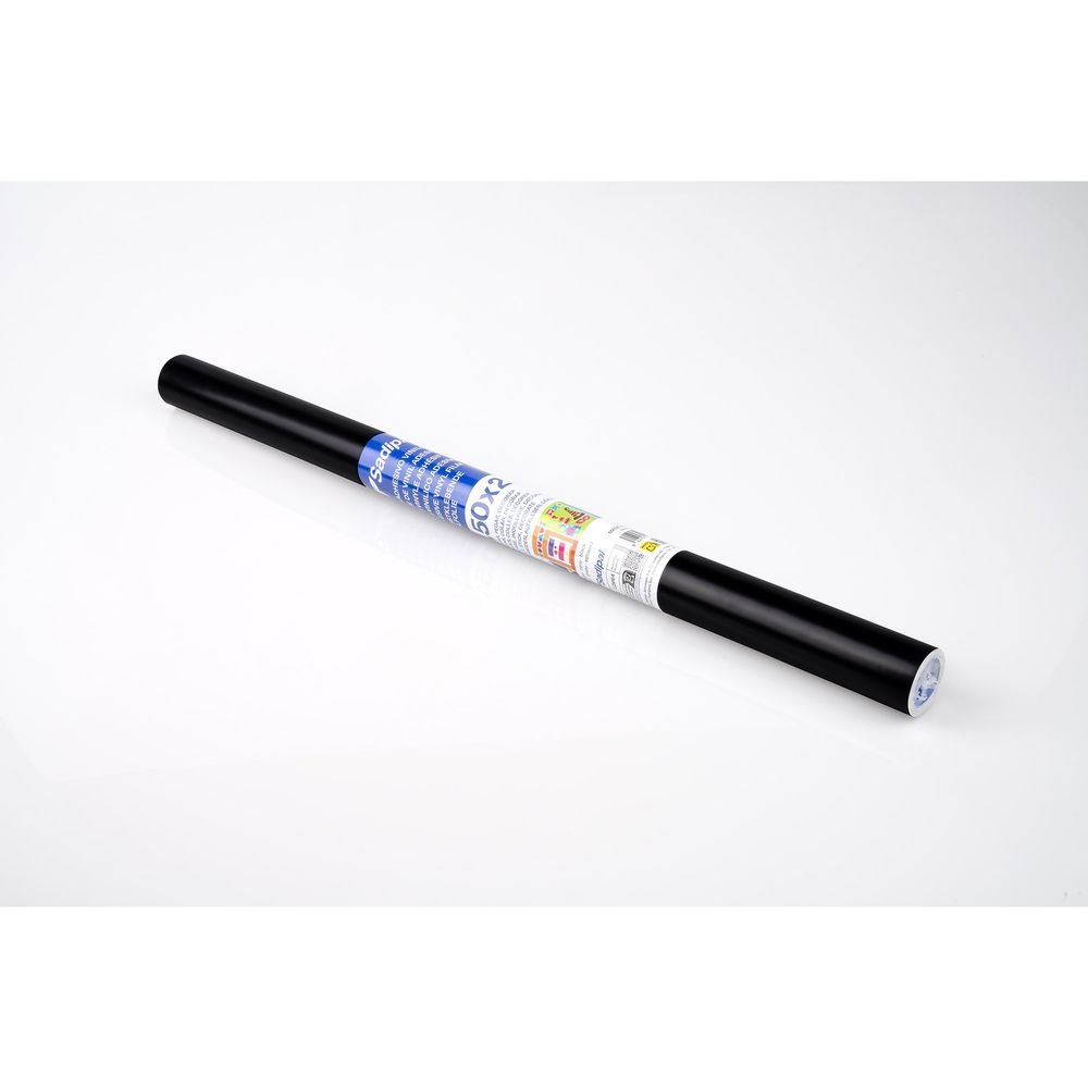 Film Adhesivo Color Vinilo 70 Micras 0,50 x 2 m Mate Negro SADIPAL Imagen principal del producto