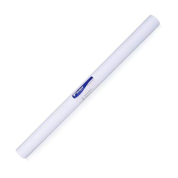 Rollo Film Adhesivo 0,5x2m 70 Micras Blanco Brillo