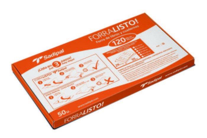 Forro Ajustable Forralisto 28x55cm PVC 120 SADIPAL
