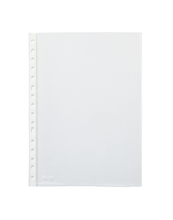 FUNDA FOLIO PP EXTRA PIEL DE NARANJA 100 UDS | 1 UNIDADES | (PARDO)
