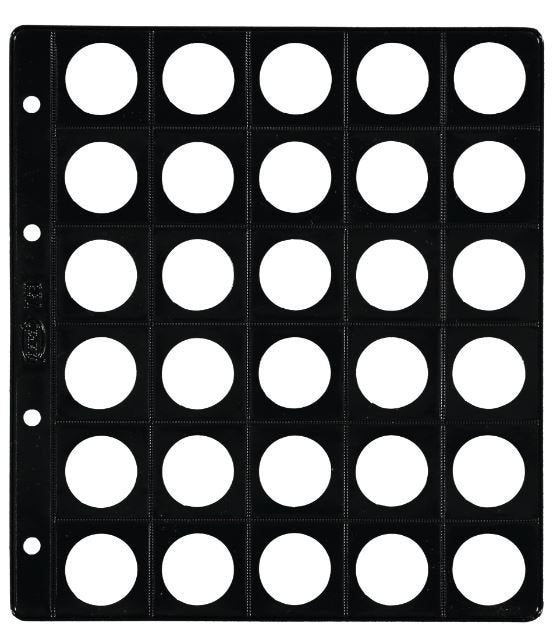 Funda monedas 30 alojamientos diámetro 25 mm Pardo Imagen principal del producto