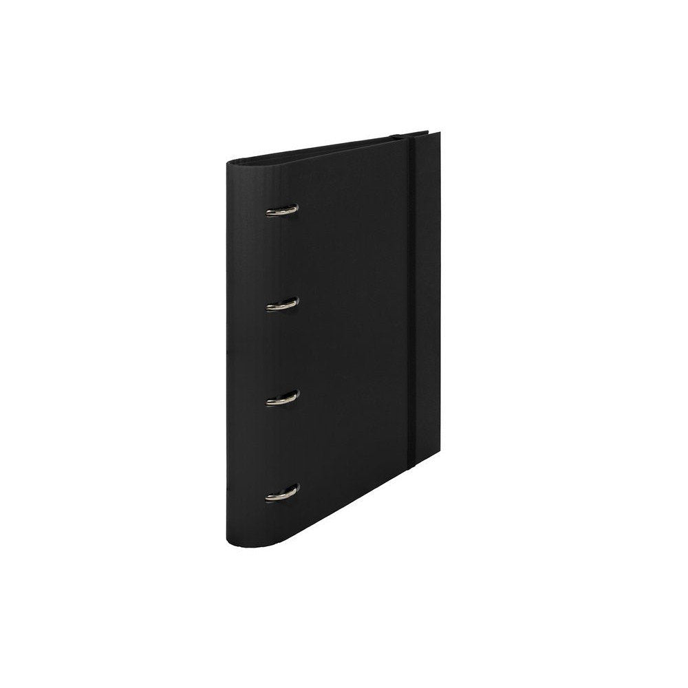 Carpeblock A4 PP Foam Negro 4 Anillas 35 mm Pardo