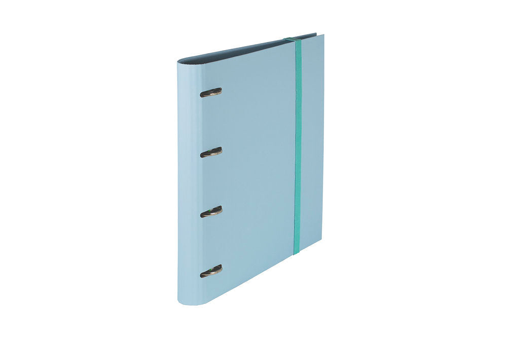 Carpeblock A4 PP Foam Azul Pastel 4 Anillas 35 mm Marca Pardo