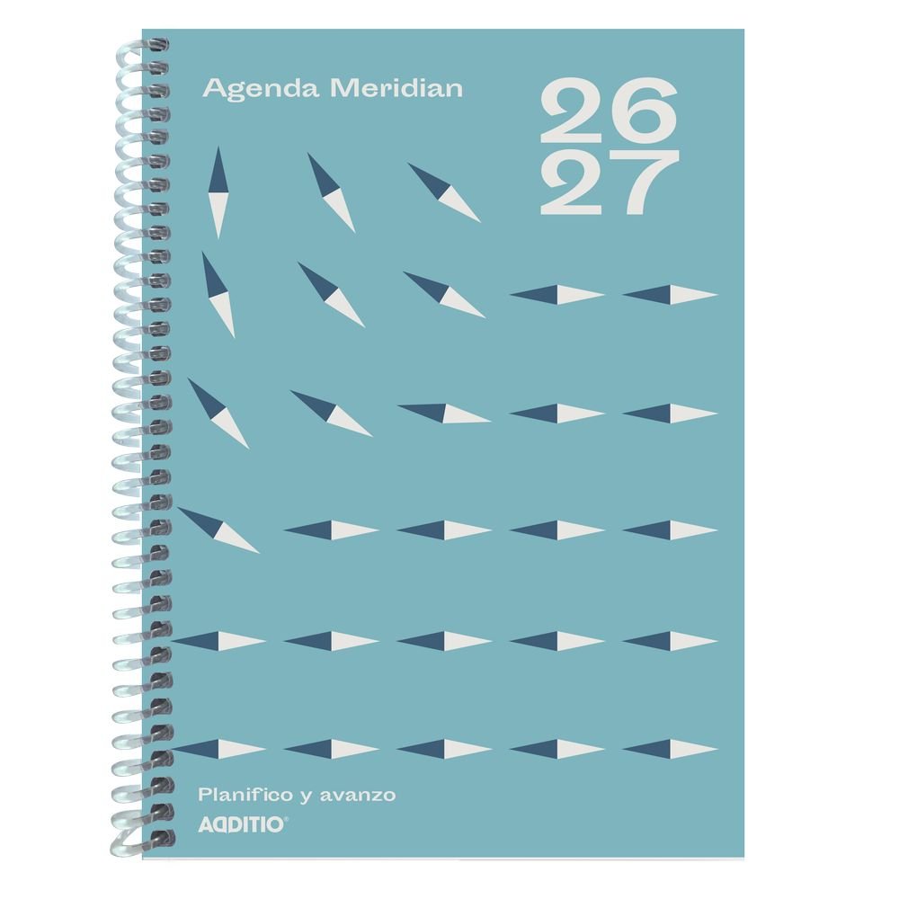 Agenda escolar semana vista Meridian 26/27 Additio