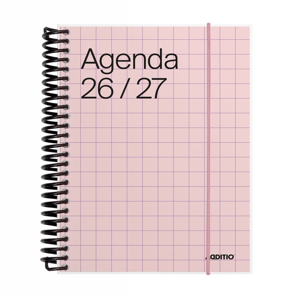 Agenda escolar universal día página 26/27 Additio