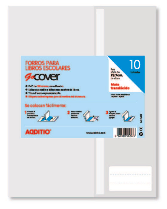 Forro Gocover Mate 29.7x55 cm ADDITIO