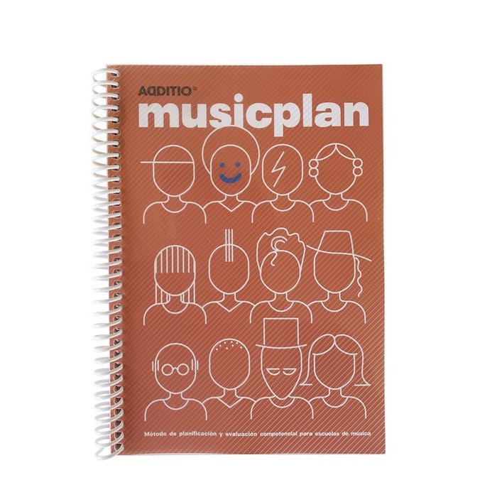 Cuaderno Espiral A5 Musicplan Additio Imagen principal del producto