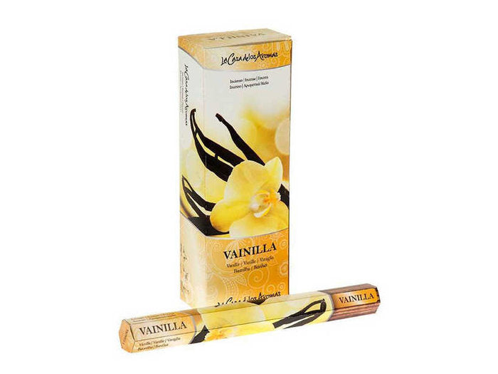 INCIENSO MEJORES VAINILLA | CASA AROMAS/FLOR DE MAYO | ENVASE 6 UDS. UNIDAD | 8428390029753