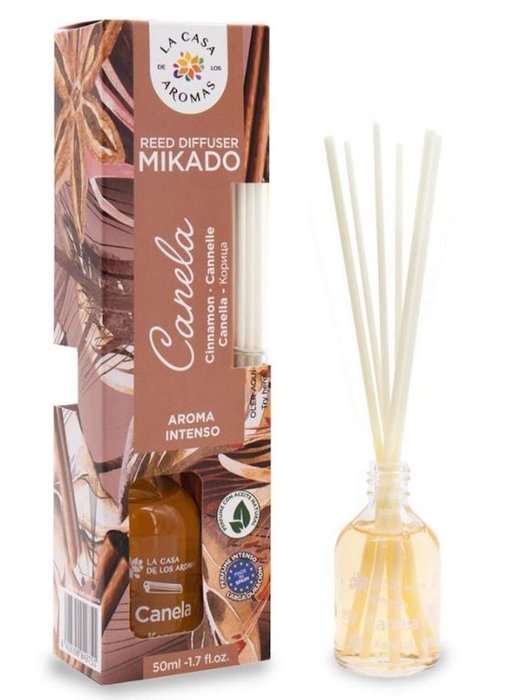 MIKADO CANELA 50ML | CASA AROMAS/FLOR DE MAYO | ENVASE 6 UDS. UNIDAD | 8428390049751