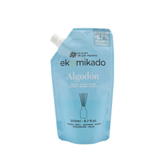 EKOMIKADO ALGODON 200ML RECARGA MIKADO | CASA AROMAS/FLOR DE MAYO | ENVASE 10 UDS. UNIDAD | 8428390063290