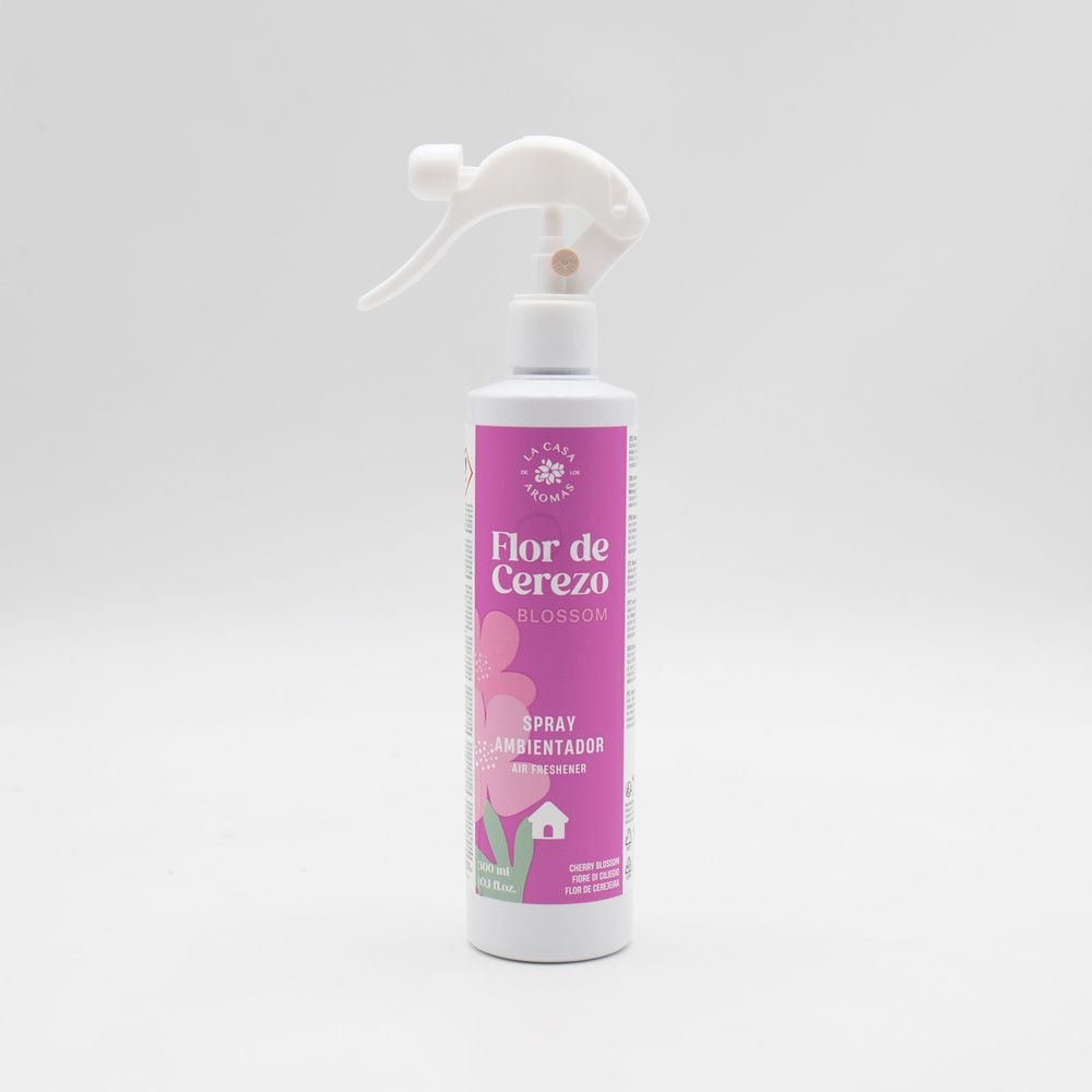 Ambientador Spray Hogar Flor de Cerezo CASA Aromas 300 ml