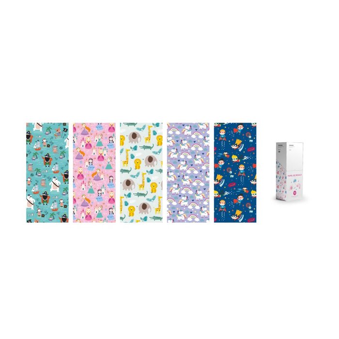 Exp 50 Rollitos 70x200cm Papel de Regalo Infantil Imagen principal del producto