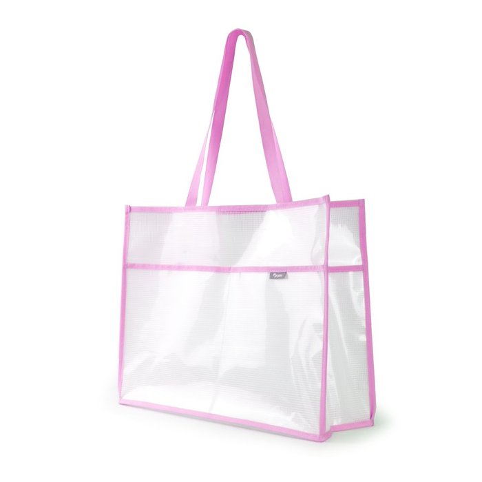 BOLSA MULTIUSO EVA 430X345X170MM RIBETE ROSA | PRYSE, S,A,