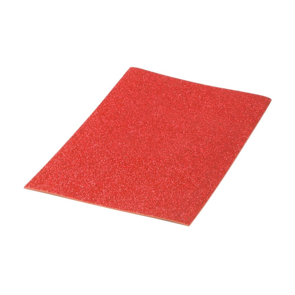 LAMINA GOMA EVA PURPURINA BIODEGRADABLE 40X60CM ROJA | 10 UNIDADES | (PRYSE, S,A,) Imagen principal del producto
