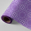 Papel regalo bobina 62cm mandala púrpura Wonder Wrapper