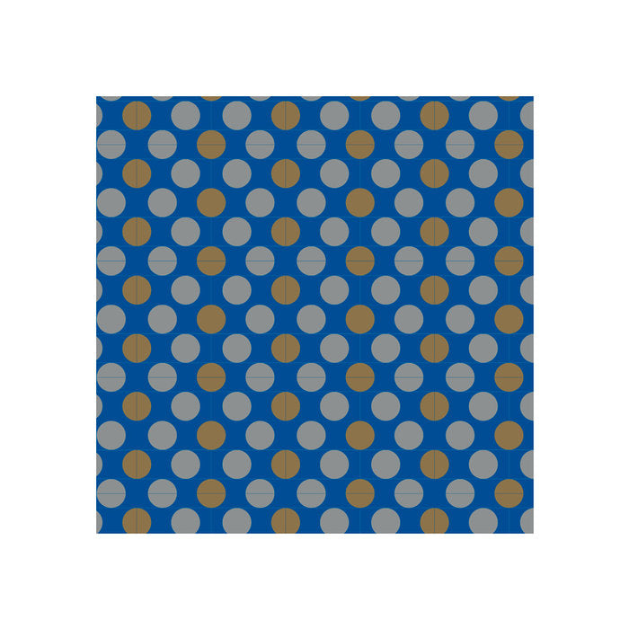 PAPEL REGALO BOBINA 31CM 2K TODO AÑO LUNARES FONDO AZUL | WONDER WRAPPER | 1 UNIDAD | 8429640017087