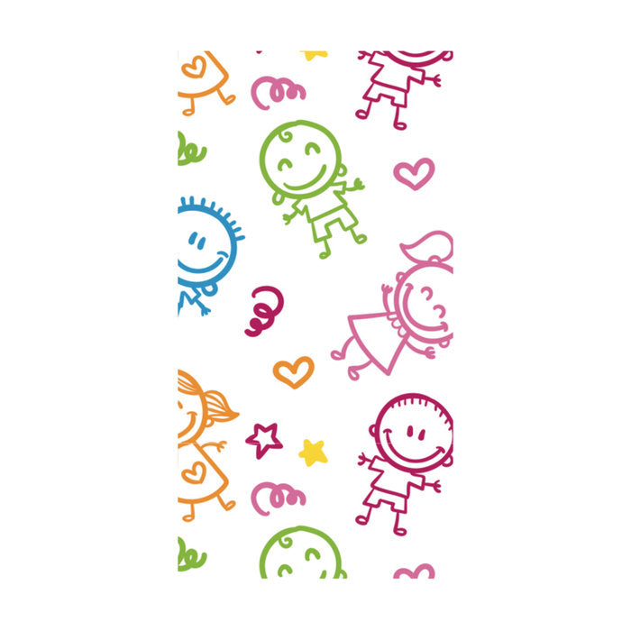 Papel regalo bobina 31 cm 2 kg silueta niños Wonder Wrapper