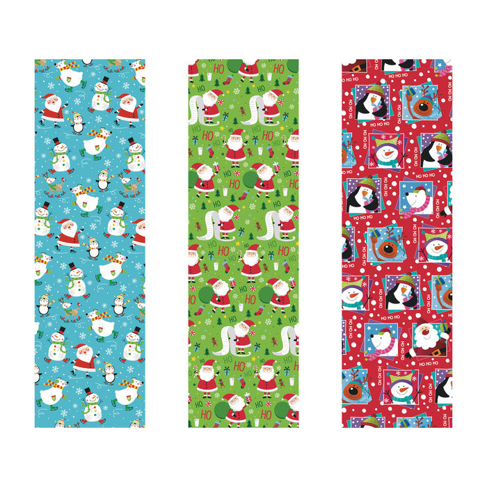 EXPOSITOR 30 ROLLOS PAPEL REGALO 1X3M NAVIDAD SURTIDOS | WONDER WRAPPER | ENVASE 30 UDS. UNIDAD | 8429640021770 Imagen principal del producto