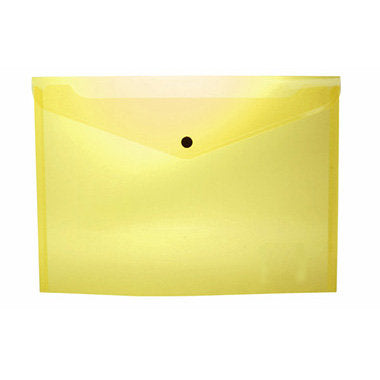Sobre portadocumentos PP A4 con broche amarillo PRYSE Imagen principal del producto