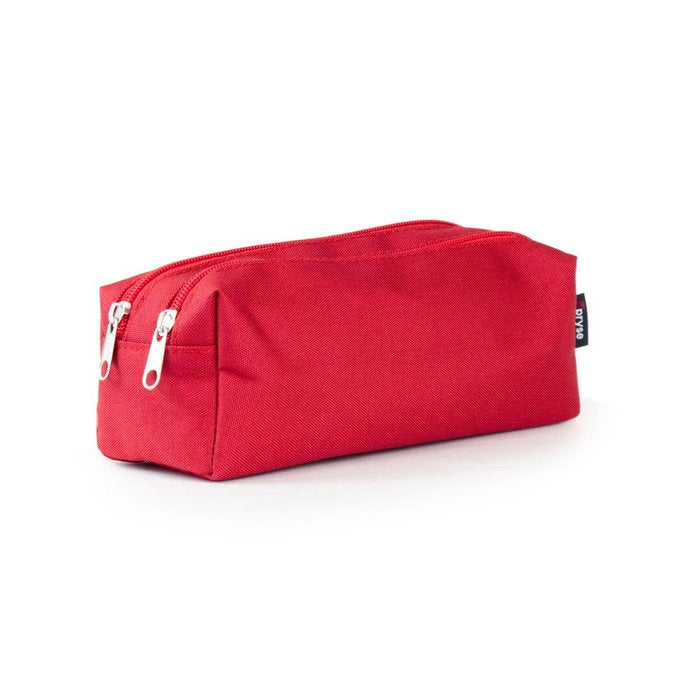 PORTATODO DOBLE CUADRADO 2 CREMALLERAS 22,5X7,5X 8CM ROJO | PRYSE, S,A, Imagen principal del producto