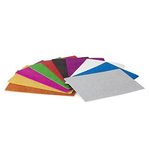 LAMINA GOMA EVA PURPURINA 20X30 COLORES SURTIDOS PACK 10U | 1 UNIDADES | (PRYSE, S,A,) Imagen principal del producto