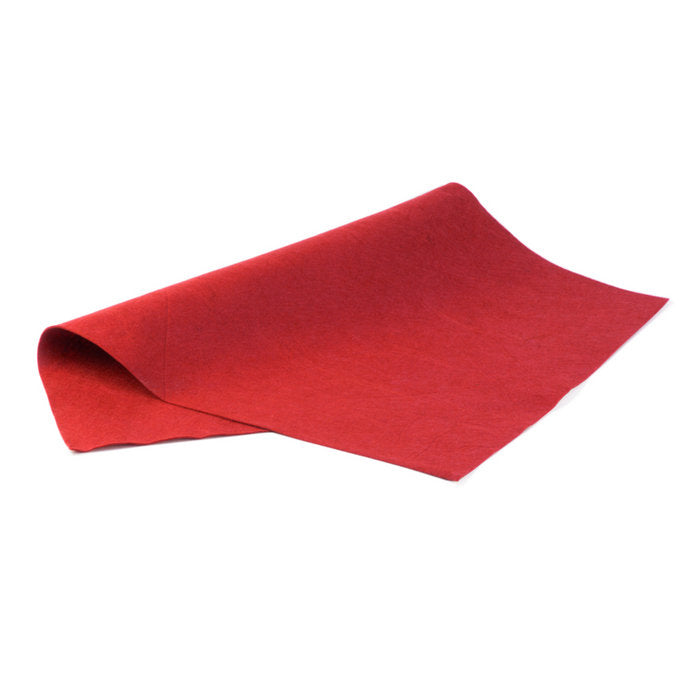 Fieltro lámina Rojo Pryse 40x60 cm Pack 10 unidades