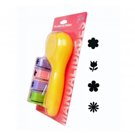 TALADRO MANUALIDADES 1,91CM 4 FORMAS SURTIDAS 5099004 | 1 UNIDADES | (PRYSE, S,A,) Imagen principal del producto