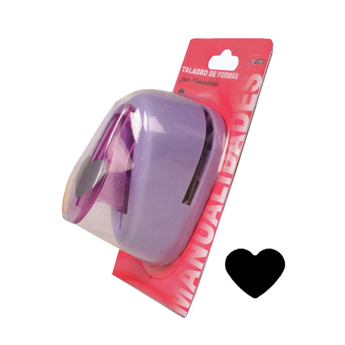 TALADRO MANUALIDADES 2,5CM CORAZON | 1 UNIDADES | (PRYSE, S,A,) Imagen principal del producto