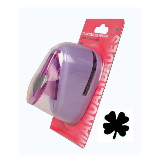 TALADRO MANUALIDADES 2,5CM TREBOL | 1 UNIDADES | (PRYSE, S,A,) Imagen principal del producto