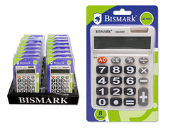 CALCULADORA 8 DIGITOS GRANDES 8137 | 1 UNIDADES | (POESSA BISMARK BASICO)