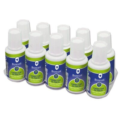 CORRECTOR PINCEL 20ML BISMARK | 10 UNIDADES | (POESSA BISMARK BASICO) Imagen principal del producto