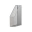 Revistero Metalico Rejilla 10x29,5x21,5cm Cromado