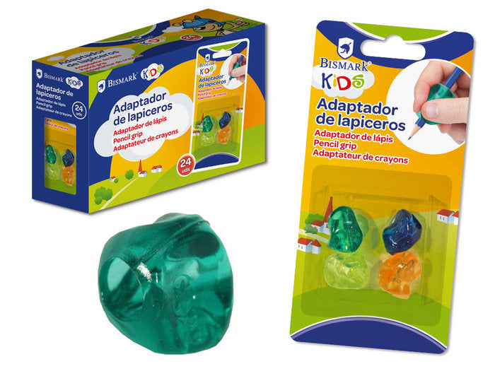 Blister 4 Adaptadores para Lapices Colores Surtidos