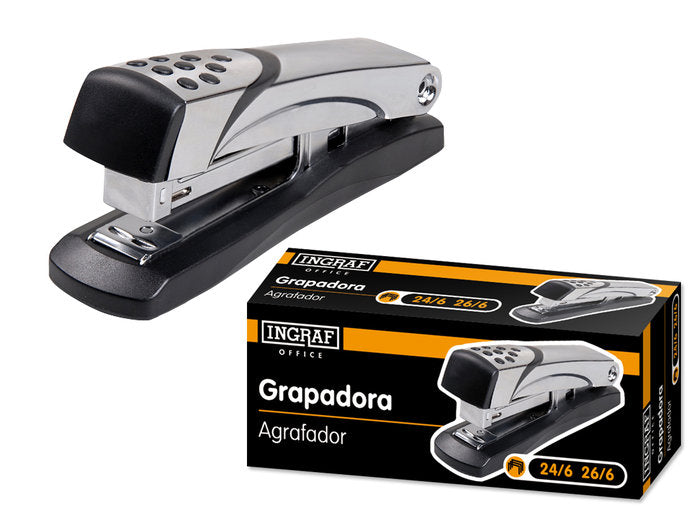 GRAPADORA OFFICE N5 METALICA 20H INGRAF | 1 UNIDADES | (INGRAF) Imagen principal del producto