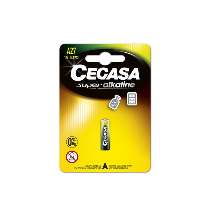 Blister Pila Cegasa Alcalina A27 12V Bt BL1