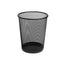 Papelera rejilla grande negro POESSA