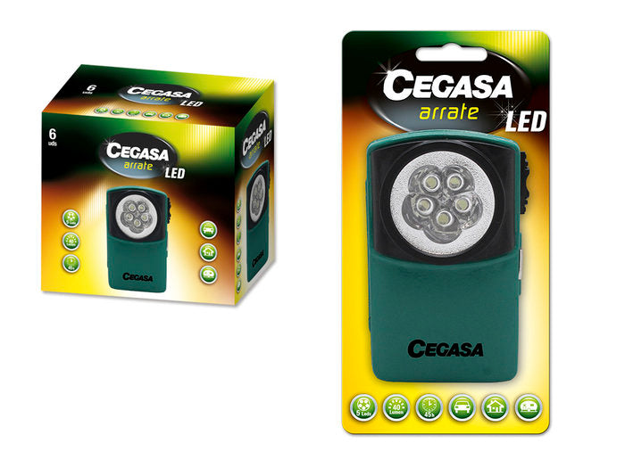 Linterna Cegasa Arrate 5 Leds Marca Cegasa